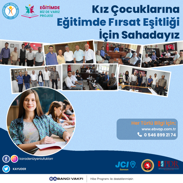 Eğitimde Fırsat Eşitliği İçin Sahadayız